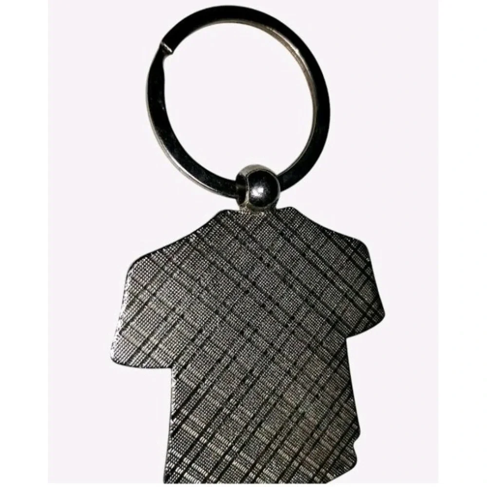 Guatemala‎ Flag Tee Shirt Shaped Metal Keychain